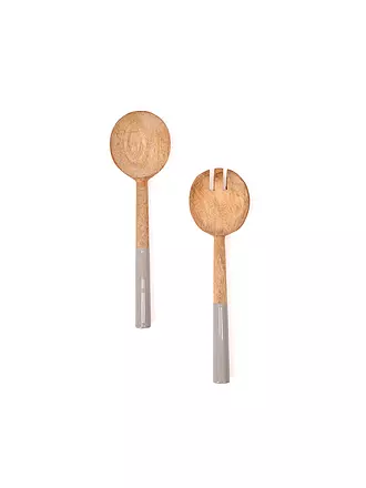 FYNCH-HATTON | Salatbesteck 2tlg. KISHA Elephant Grey | 